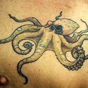 Rick's octo, by Toby at "Inspired by Ink"