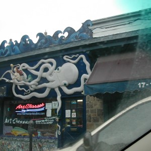 Facade of mermaid art studios