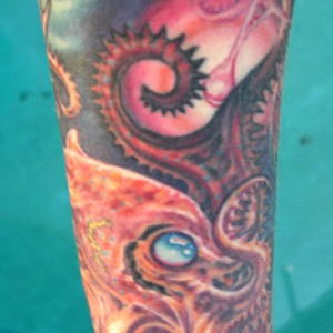 Vampire Squid Tattoo