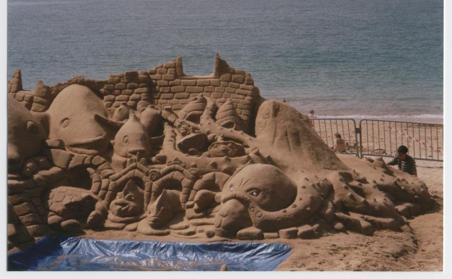 Octopus Sand Castle (3 of 3)